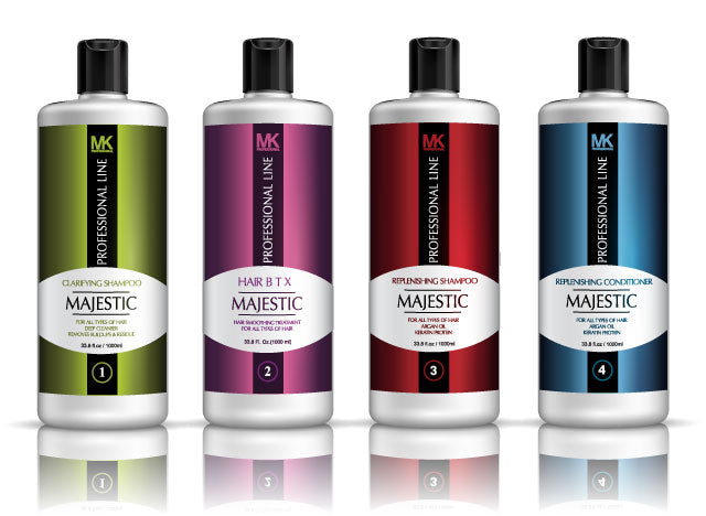 MAJESTIC BTX HAIR TREATMENT KIT- FORMALDEHYDE FREE – MK Professional