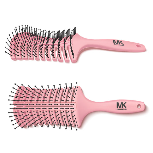 MK Pink Ergonomic Styling Brushes