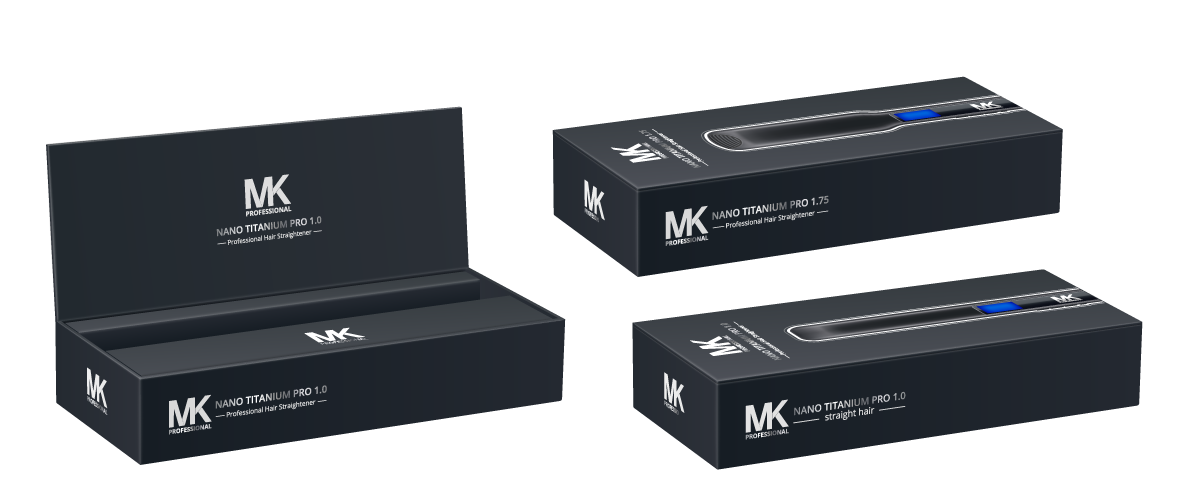 MK Nano Titanium PRO Hair Straightener- 1 Inch
