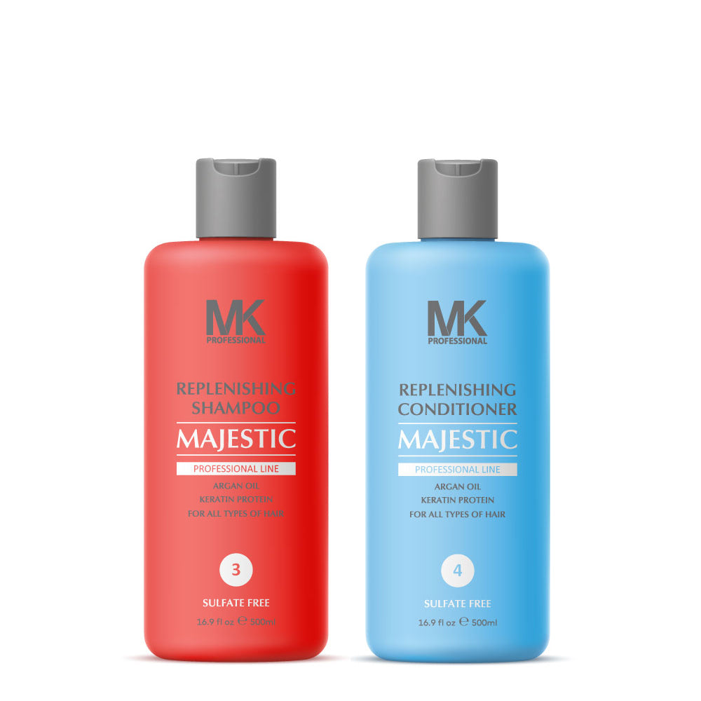 Majestic Replenishing Shampoo & Conditioner – MK Professional